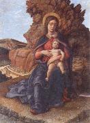 Andrea Mantegna Madonna and child oil on canvas